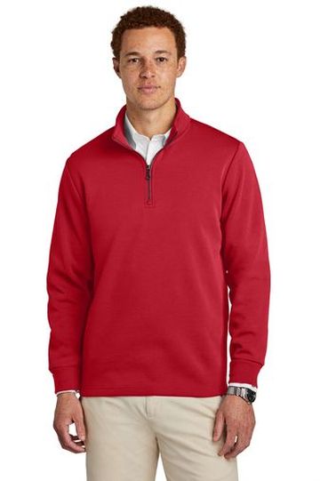 Brooks Brothers 9.1oz 57/43 Poly/Cotton Double-Knit 1/4-Zip Jacket